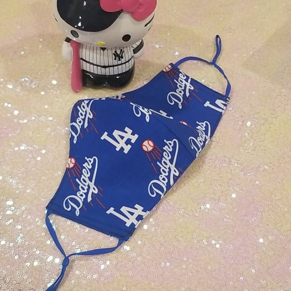 💖SALE💖 Men's LA Dodgers Soft Face Mask - Picture 4 of 6